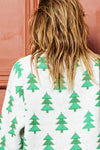 Christmas Tree with Pearl Bead Sweater-Reef Love
