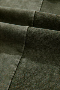 Mineral Wash Patchwork Tiered Wide Leg Comfy Pants-JUNIPER BLVD-Reef Love