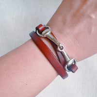 Equestrian Double Wrap Bracelet-Reef Love
