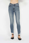 Judy Blue Vintage Wash Hem Destroy Skinny Jeans