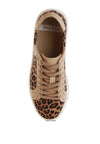 Flippin Studded Leopard Print Chunky Sneakers