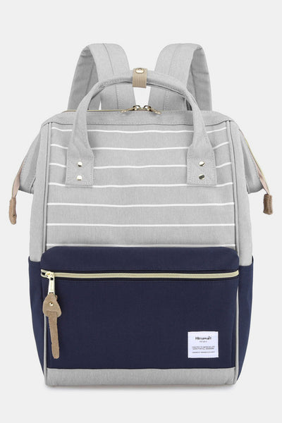 Waterproof Canvas Backpack Bag with Side Pockets. Computer Bag. Work Bag. Book bag. 