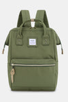 Waterproof Canvas Backpack Bag with Side Pockets. Computer Bag. Work Bag. Book bag. 