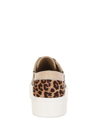 Flippin Studded Leopard Print Chunky Sneakers