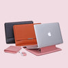 Transformable Vegan Leather Laptop Bag + Stand Combo
