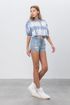 Drawstring Jogger Denim Shorts - Reef Love