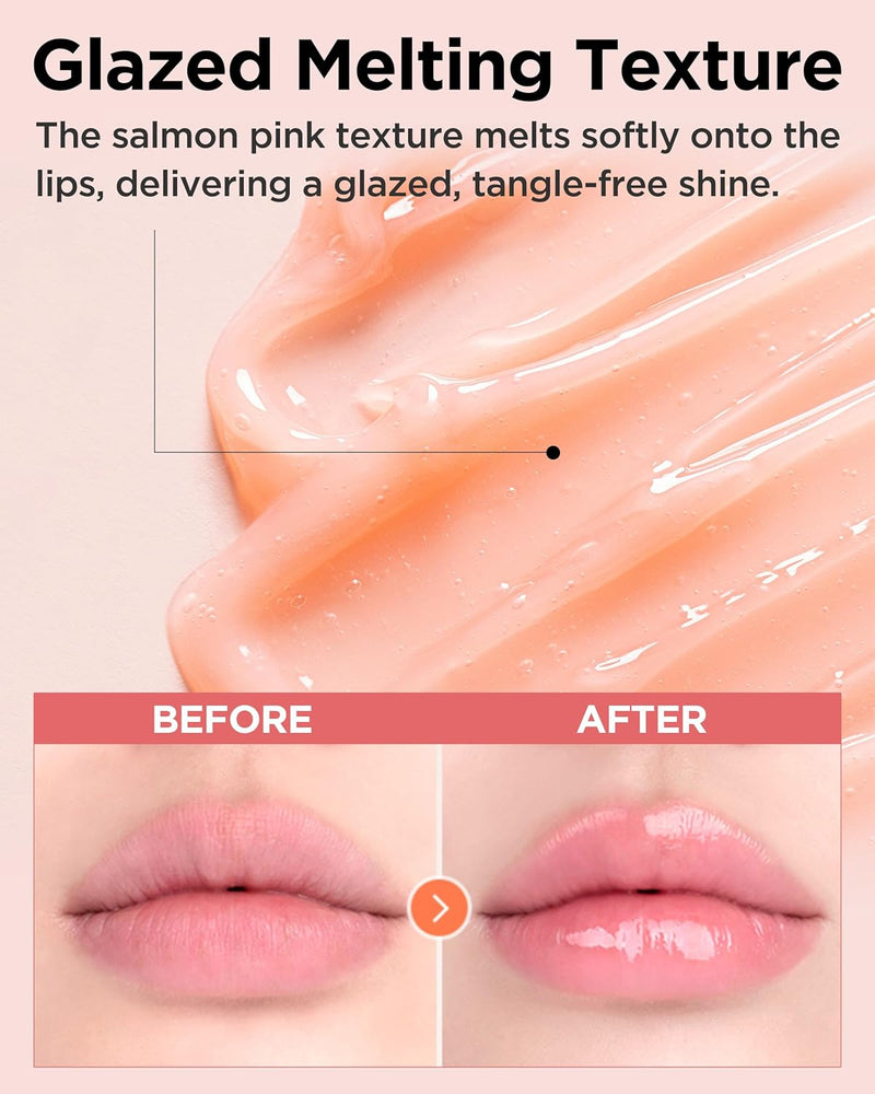 TOCOBO Vita Glazed Lip Mask – Korean Vegan Lip Scrub & Overnight Exfoliating Treatment for Dry, Chapped Lips – Hydrating, Plumping, Smoothing – Glazed Balm Texture, Non-Sticky, 0.68Oz