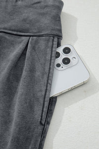 Mineral Wash Jogger Style Lounge Jogger Pants-JUNIPER BLVD-Reef Love