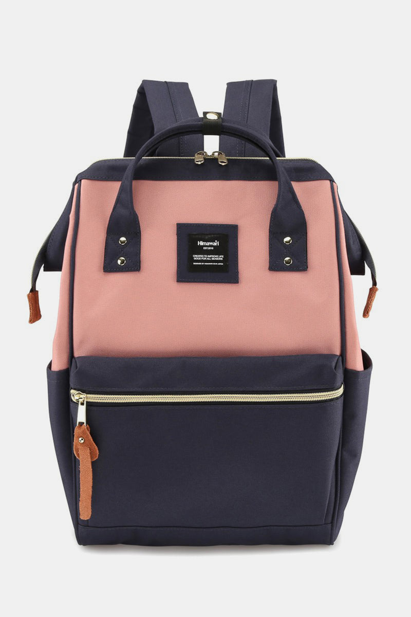 Waterproof Canvas Backpack Bag with Side Pockets. Computer Bag. Work Bag. Book bag. 