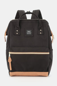 Waterproof Canvas Backpack Bag with Side Pockets. Computer Bag. Work Bag. Book bag. 