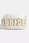 Fuzzy Glitter Bride Crossbody Bag - Reef Love