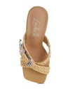 Nimaya Braided Criss - Cross Strap Heel Sandals - Reef Love