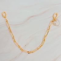 Sparkly Big Heart Handbag Charm