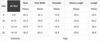 Size Guide US sizing